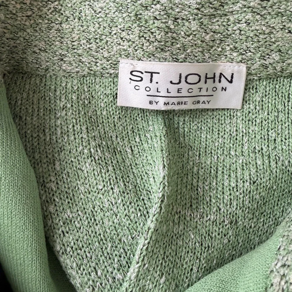 St John Collection Green Zip-Up Jacket - Picture 5 of 5